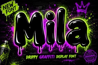 The Mila Font for Creative Design Projects