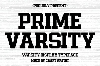 Prime Varsity Font for Modern Web Projects
