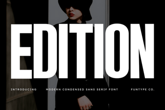 Edition Font Design: Your Style Blueprint